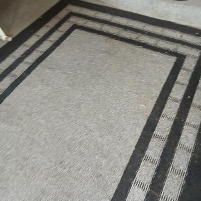 Area rug and throw rug