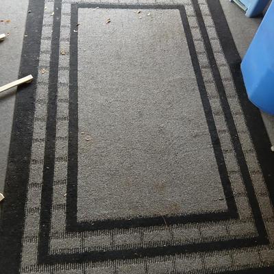 Area rug and throw rug