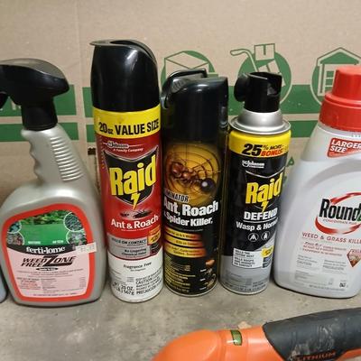 Black and decker trimmers with yard and garden chemicals