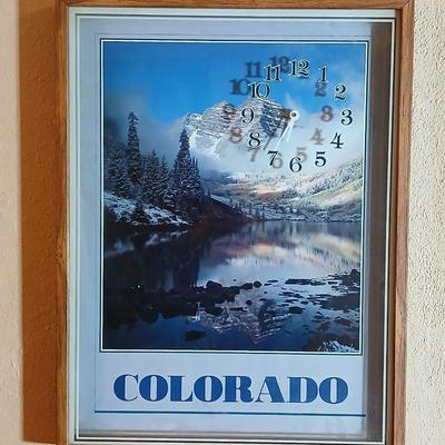 Two vintage framed Silhouette wall clocks