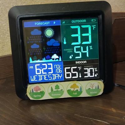 LA Crosse Weather station with outside transponder unit