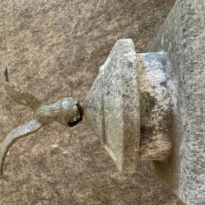 Vintage Outdoor Lantern Eagle Finial