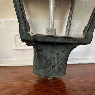 Vintage Outdoor Lantern Eagle Finial