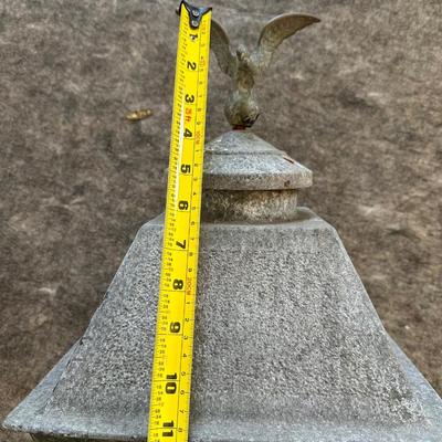Vintage Outdoor Lantern Eagle Finial