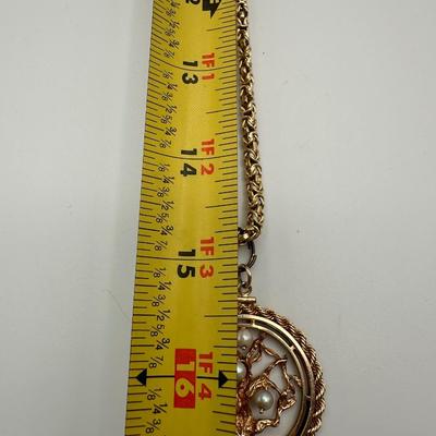 Italian “Tree of Life” Gold Necklace