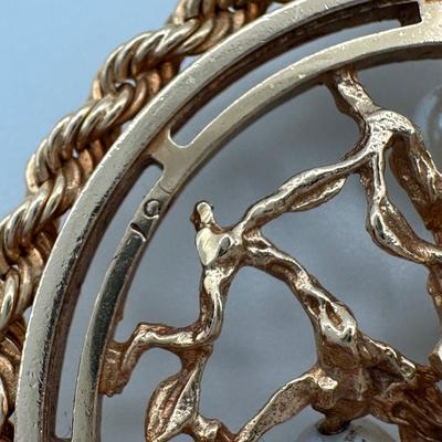 Italian “Tree of Life” Gold Necklace