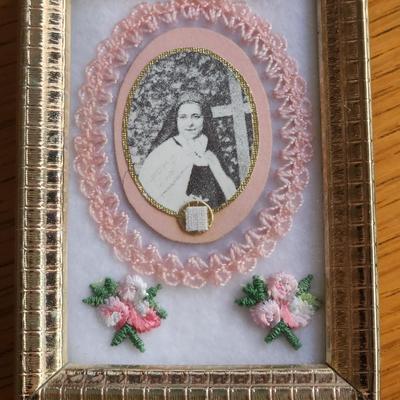 St. Theresa Picture Relic