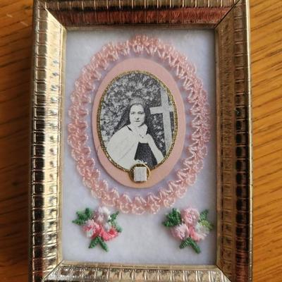 St. Theresa Picture Relic