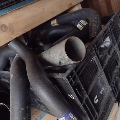 Large Collection of Exhaust and Coolant Pipe Various Sizes