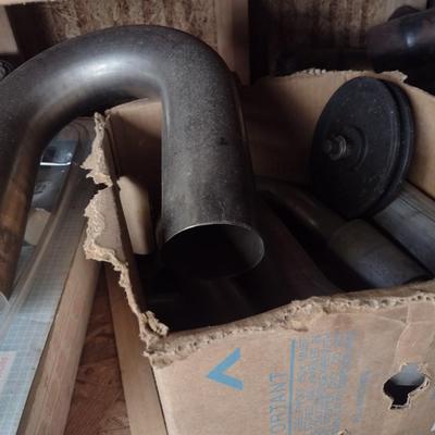 Large Collection of Exhaust and Coolant Pipe Various Sizes