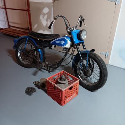 1961 HARLEY DAVIDSON SUPER 10 BTU 165CC