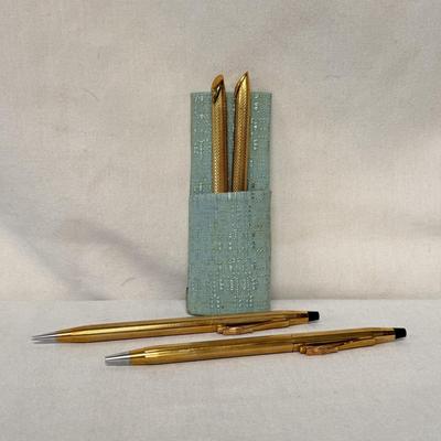 Kiesler and Cross Gold Plated Pens and Pencils (ST-DZ)