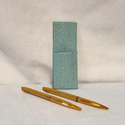 Kiesler and Cross Gold Plated Pens and Pencils (ST-DZ)