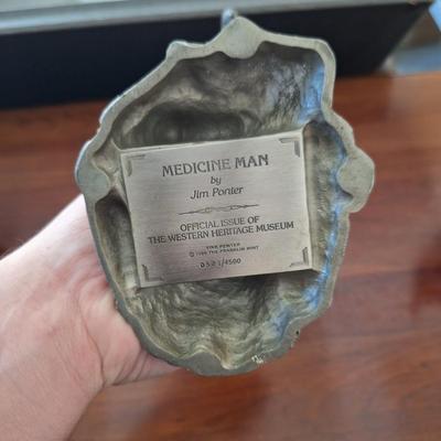 Jim Porter Franklin Mint MEDICINE MAN