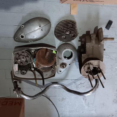 1966 HARLEY DAVIDSON BTH BOBCAT ENGINE AND PARTS