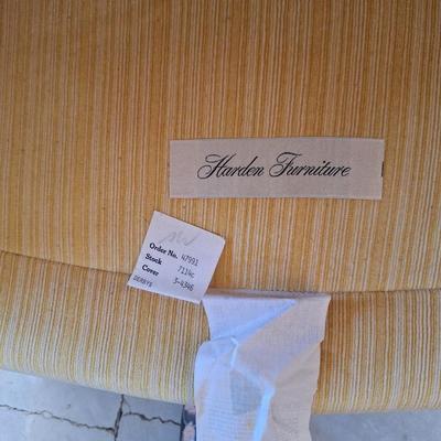 2 Yellow Swivel Chairs