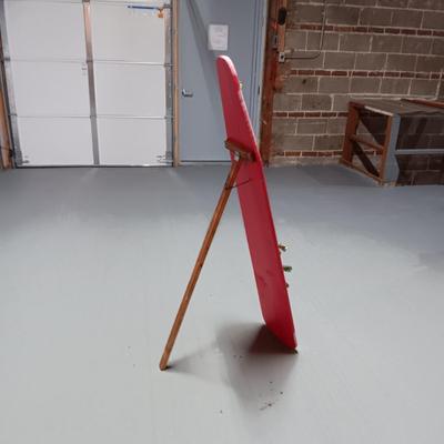 HOLIDAY REPURPOSED OLD WOODEN IRONING BOARD