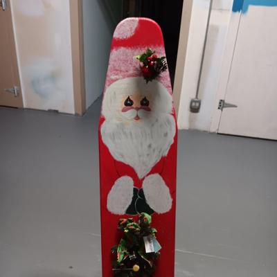 HOLIDAY REPURPOSED OLD WOODEN IRONING BOARD
