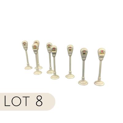 Lot 8 | Parking Meter - 2 sets, 8 pieces total