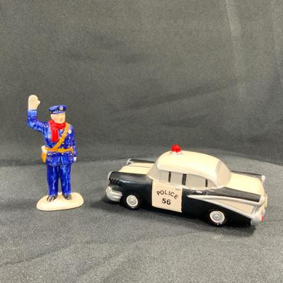Lot 10 | Calling All Cars | Policeman and Car
