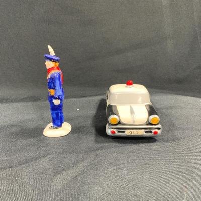 Lot 10 | Calling All Cars | Policeman and Car