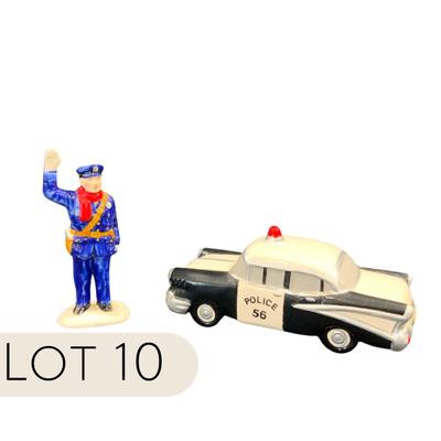 Lot 10 | Calling All Cars | Policeman and Car