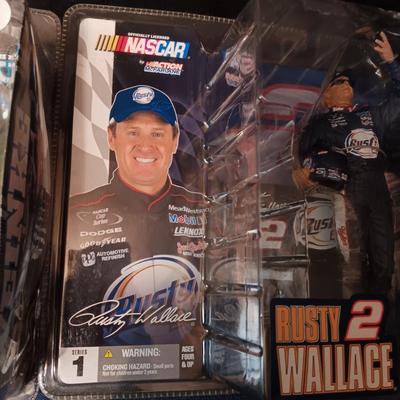 NEW CHRIS WEINKE AND RUSTY WALLACE FIGURES