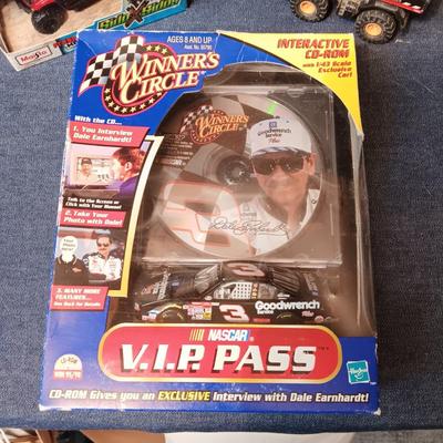 TOY VEHICLES AND WINNERS CIRCLE VIP PASS