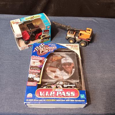 TOY VEHICLES AND WINNERS CIRCLE VIP PASS