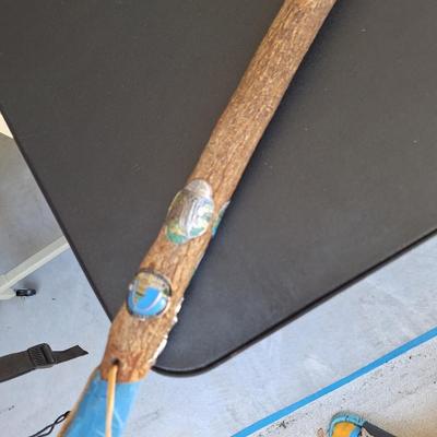 Walking Stick Smokey Mountains 2 w/ Hiking marks