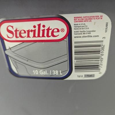 Sterilite Plastic Storage Containers