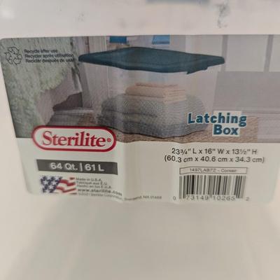 Sterilite Plastic Storage Containers