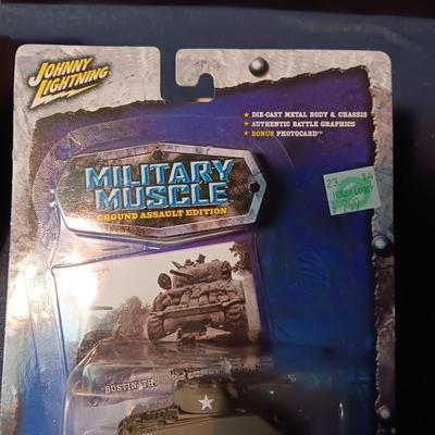3 NEW DIE-CAST MILITARY MUSCLE VEHICLE MODELS