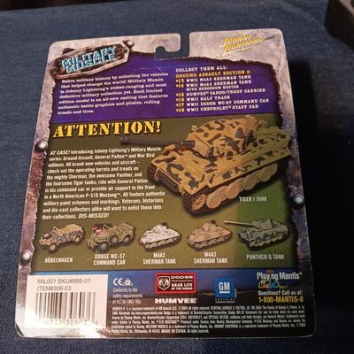 3 NEW DIE-CAST MILITARY MUSCLE VEHICLE MODELS