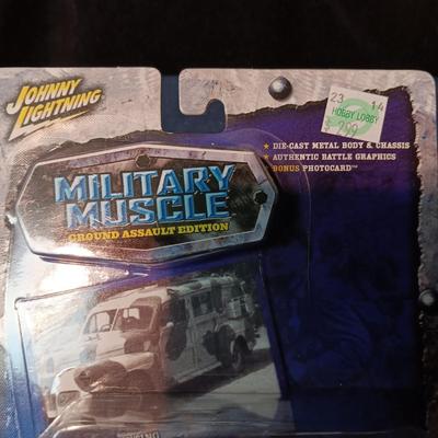 3 NEW DIE-CAST MILITARY MUSCLE VEHICLE MODELS