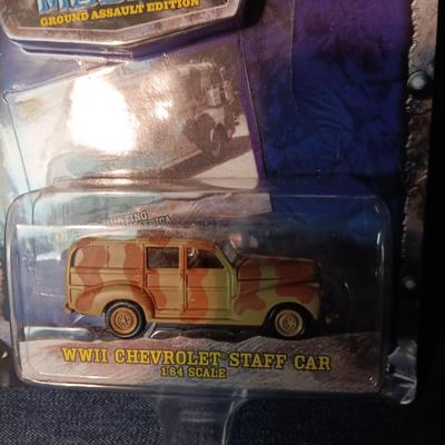 3 NEW DIE-CAST MILITARY MUSCLE VEHICLE MODELS