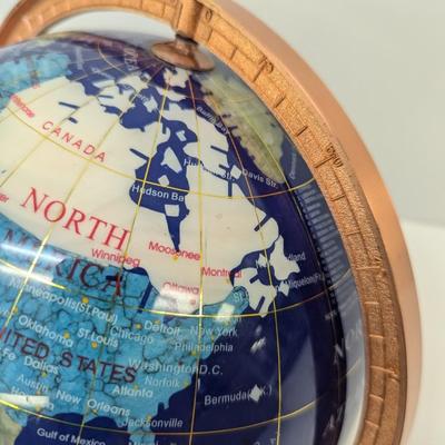World Globe Missing Stand