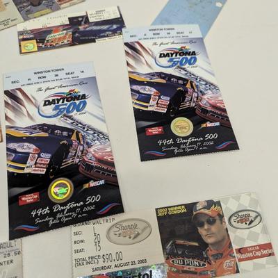 Vintage Racing Track Ticket Stubs - Daytona Bristol