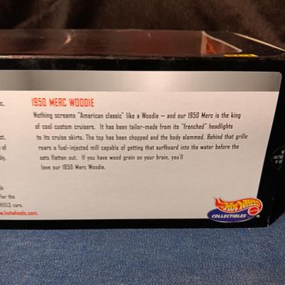 NEW HOT WHEELS 1950 MERC WOODIE DIE-CAST MODEL