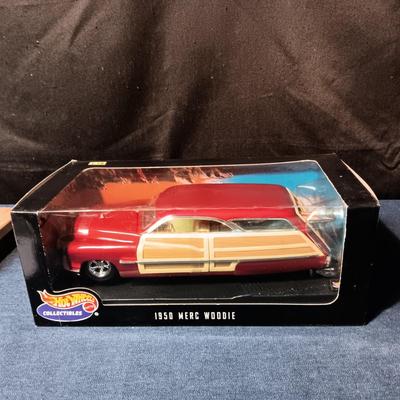 NEW HOT WHEELS 1950 MERC WOODIE DIE-CAST MODEL