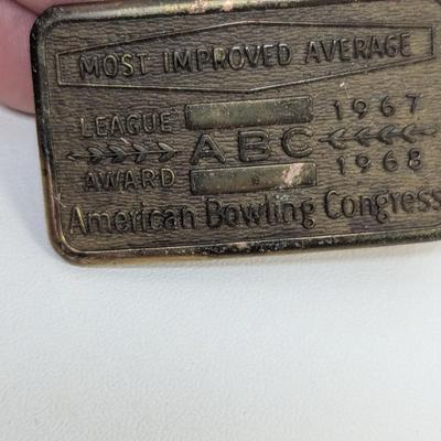 Misc Car Collectibles - Vintage ABC Bowing Belt Buckle
