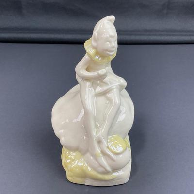 -6- BELLEEK | Ireland Elf On Mushroom Porcelain | 3rd Mark