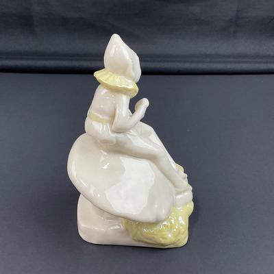 -6- BELLEEK | Ireland Elf On Mushroom Porcelain | 3rd Mark