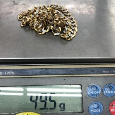 14 k Gold necklace 24 in 49.5 g