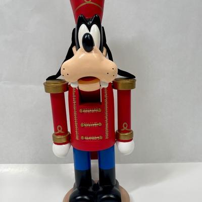 Vintage Disney Wood Goofy Nutcracker #H1216 15” Tall Kurt Adler 94