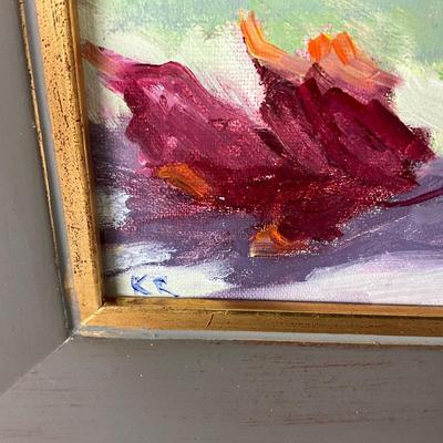 125 Original Oil Painting "Fall" by Kathie Rogers