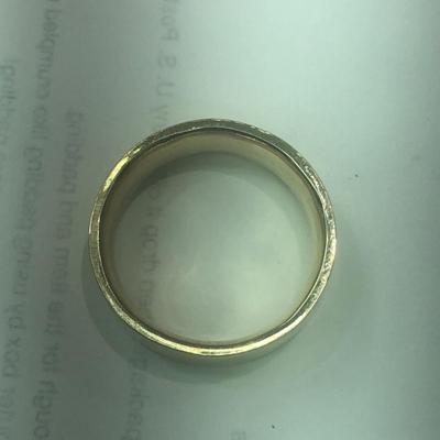 Gold ring 14 k size 11.5