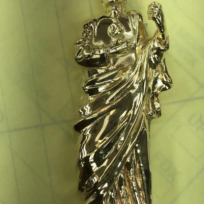 Gold judas medalion 14 K 34.2G