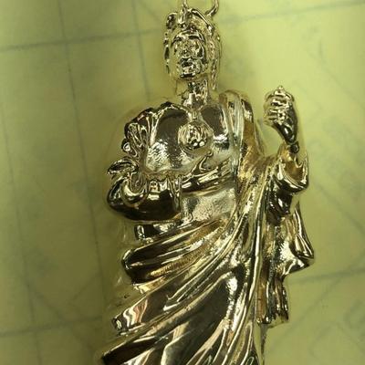 Gold judas medalion 14 K 34.2G