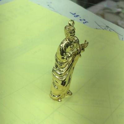 Gold judas medalion 14 K 34.2G